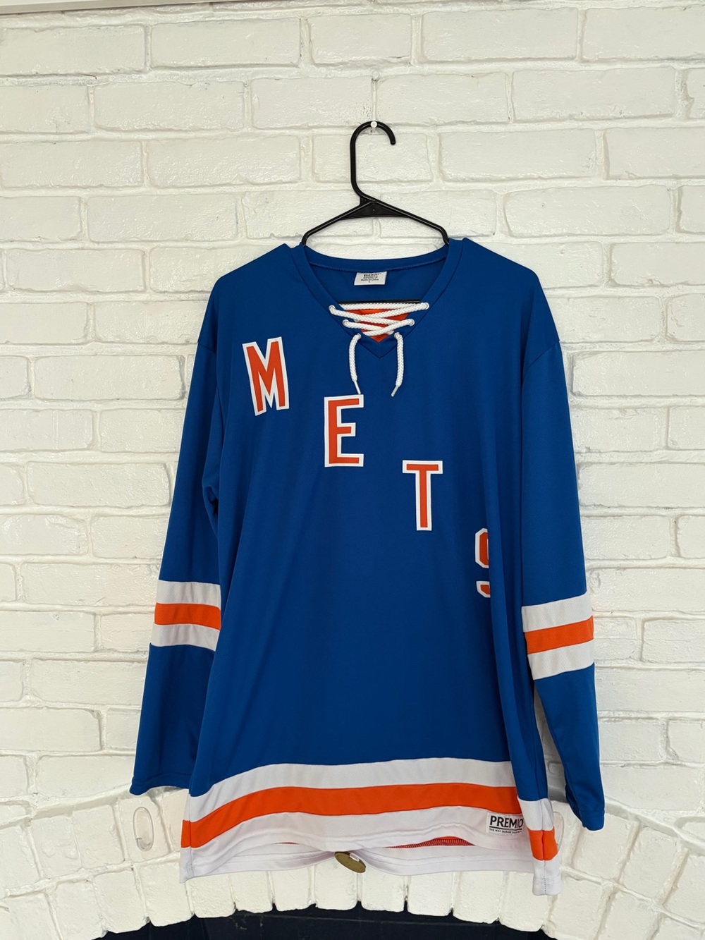 New York Mets hockey jersey special edition size large